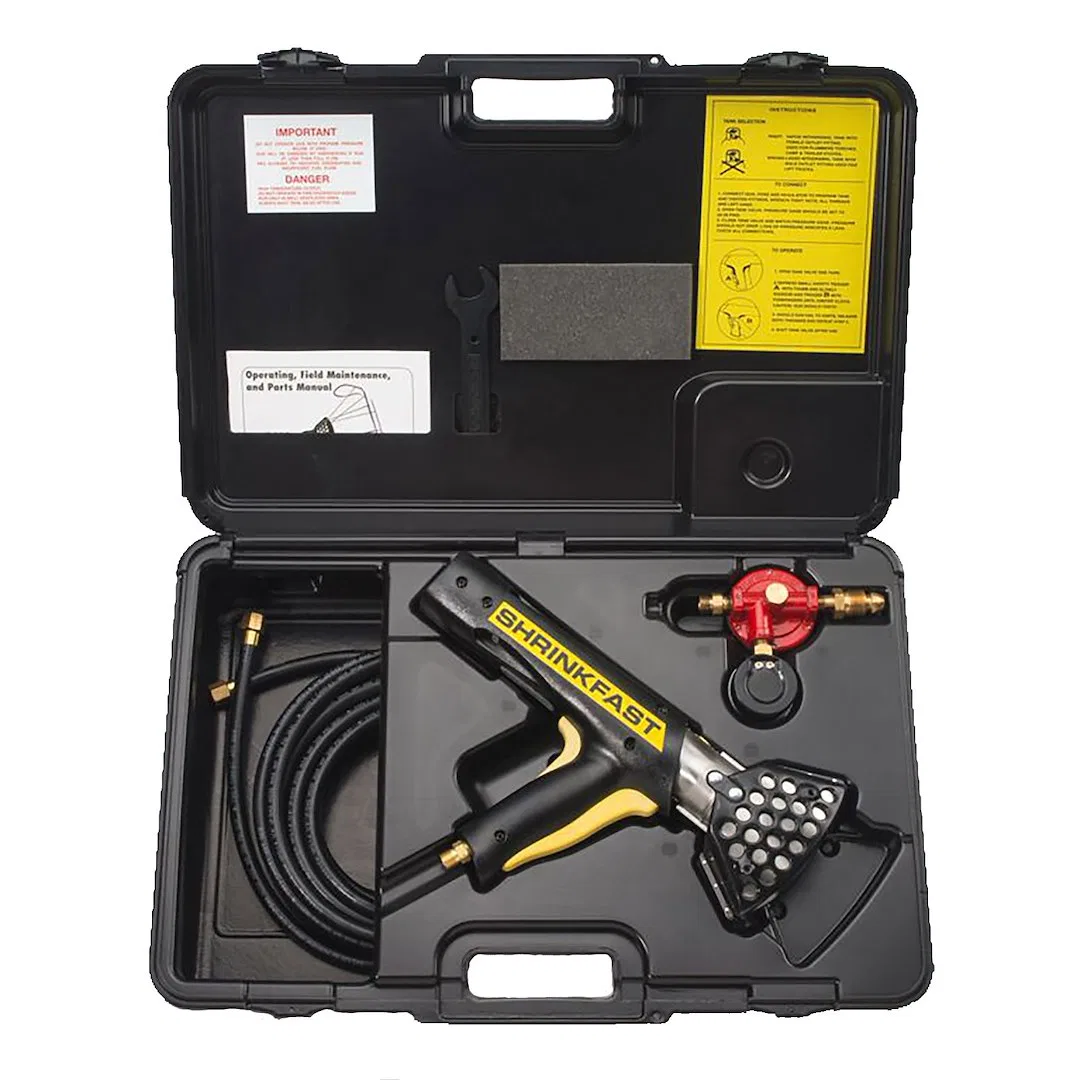 DS-SHFAST998 – DR.SHRINK Boat Shrink Wrap Heat Tool, Puts Out 212000 BTU At 22 Pounds Of Gas Pressure Propane Fuel Po...